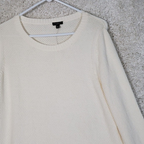 Talbots Women Faux Blouse Sweater Size 1X Petite Preppy Office Knit Classic - Picture 3 of 12
